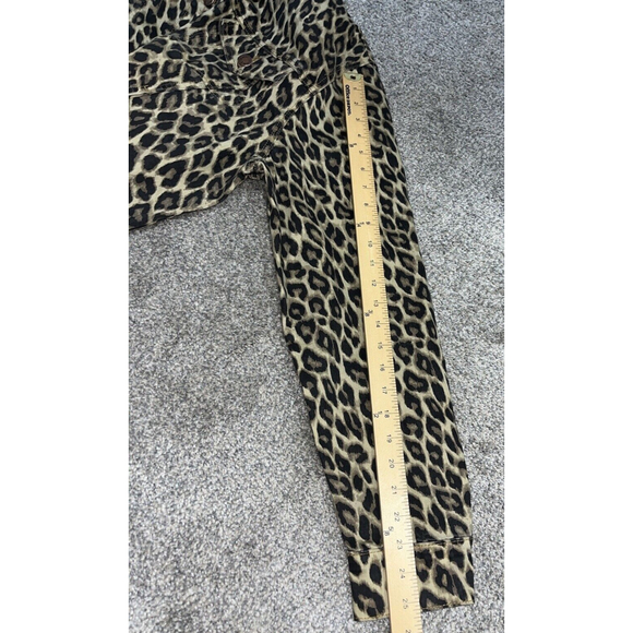 Judy Blue Cheetah Print Denim Jacket Women’s Size 3XL Button Up Collared JB750 - Picture 7 of 8